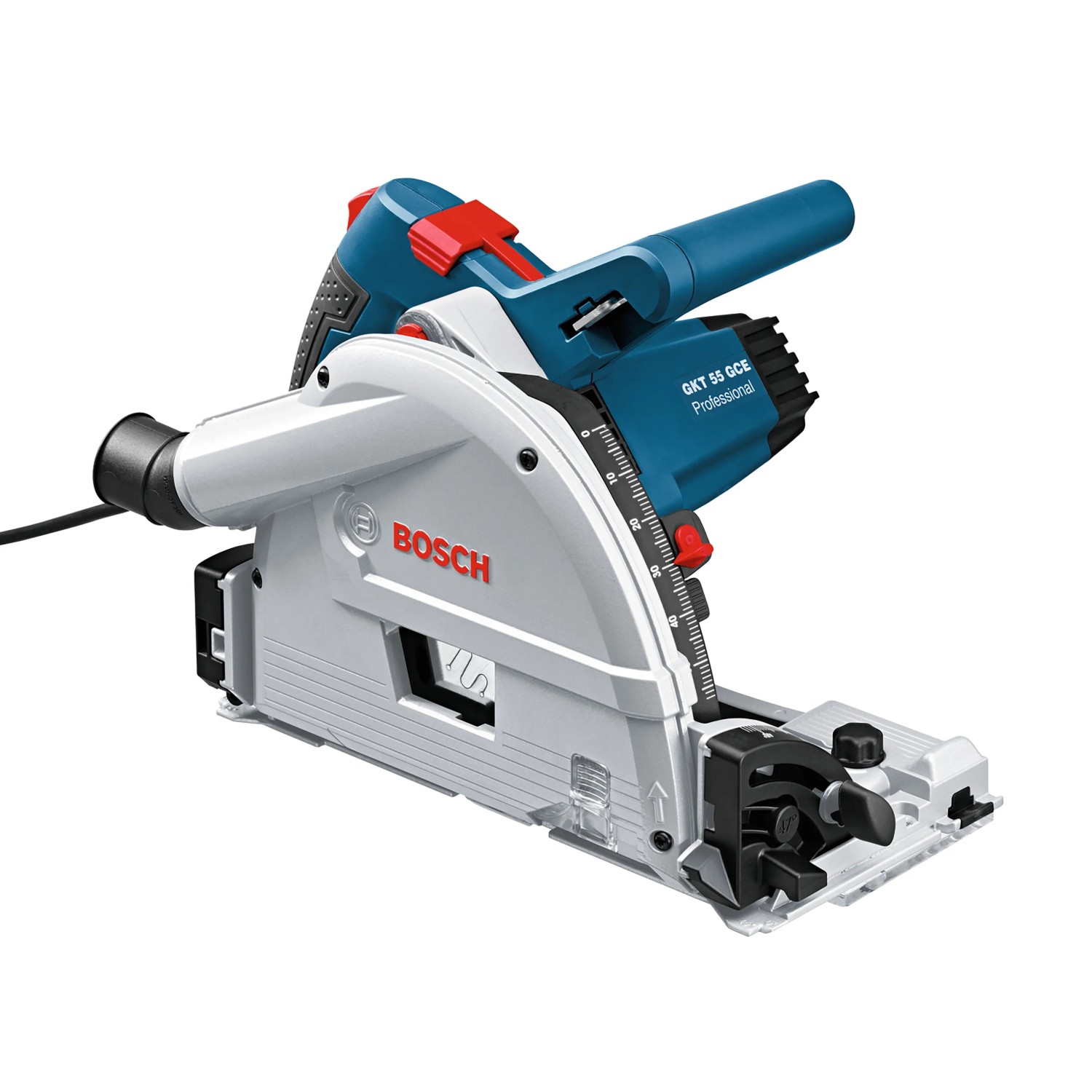 Bosch Professional Tauchsäge GKT 55 GCE inkl. Führungsschiene in L-Boxx