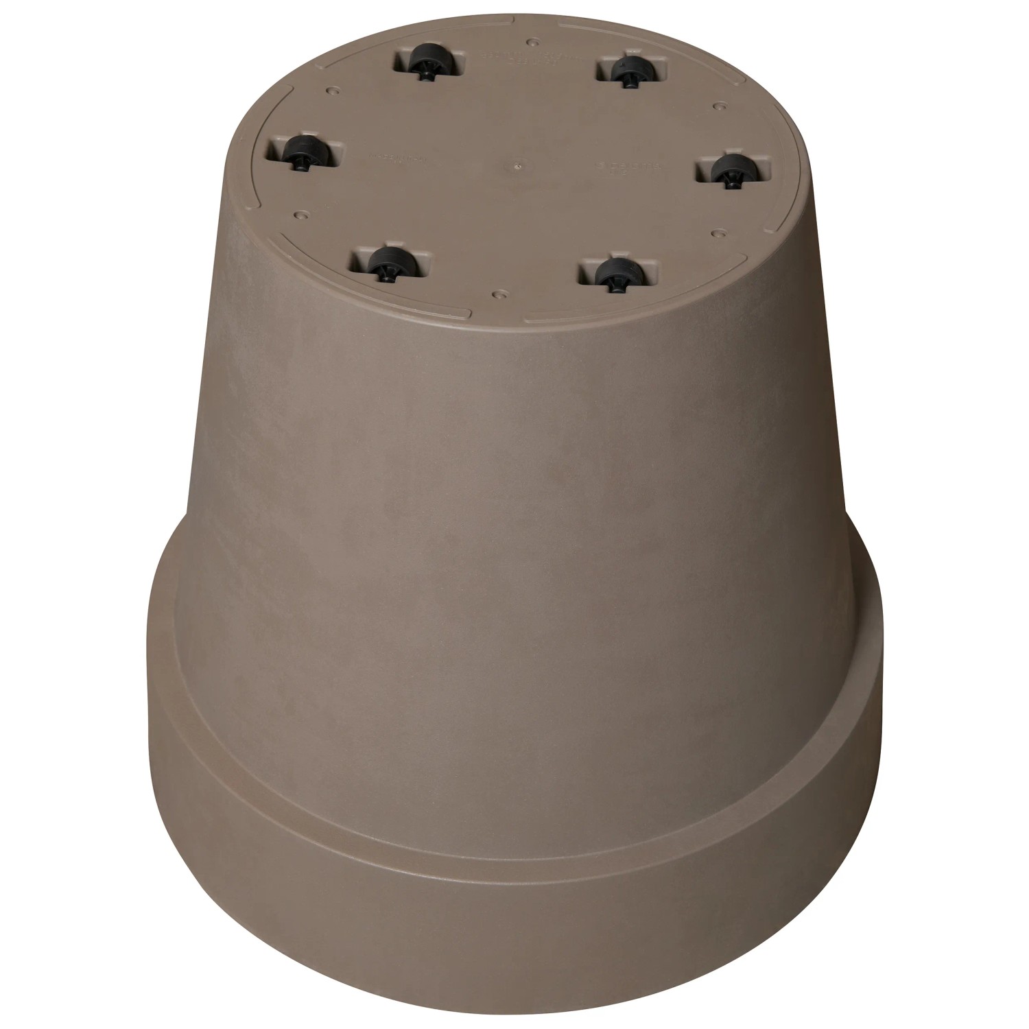 Deroma Pflanztopf Like Camel, 58 cm, mit Rollen von unten. Pflanzkübel für den Garten.