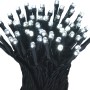 Zweifarbige Lichterkette mit 140 LEDs (kalt-/warmweiß) für Innen & Außen.