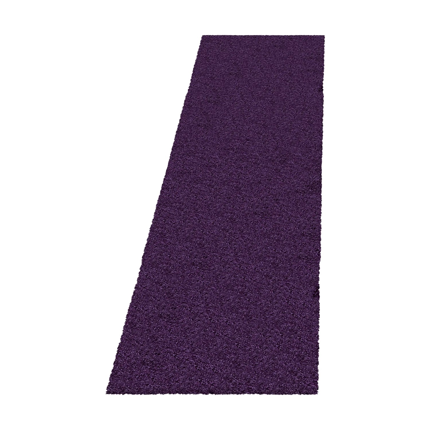 Ayyildiz Hochflorteppich Fluffy 3500 Violett 80 cm x 250 cm