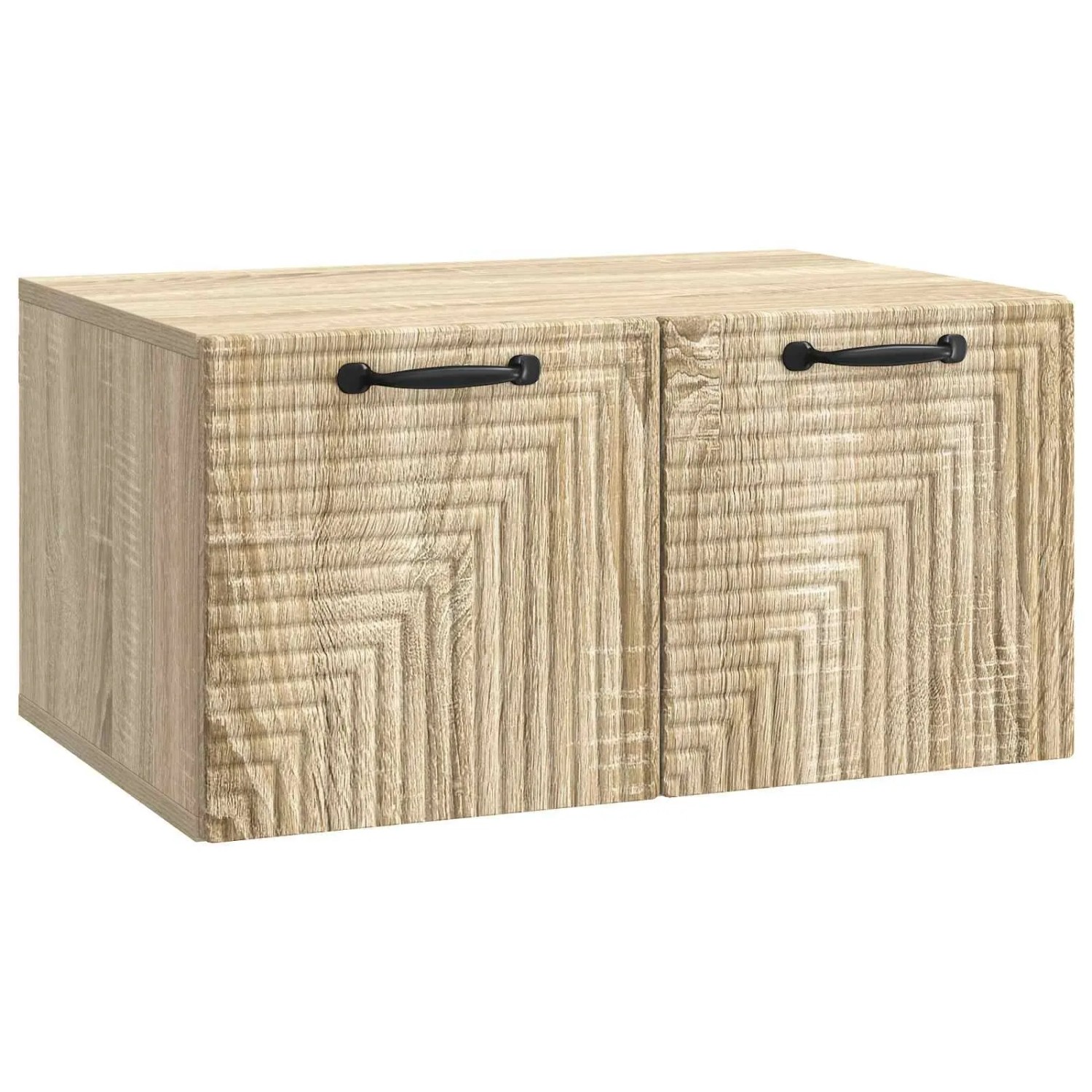 vidaXL Wandmontierter TV-Schrank Sonoma-Eiche 59,5 x 41 x 30 cm 898677