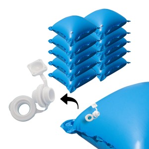 Evolution 10 Poolkissen Luftkissen Winter Abdeckung Polster Pool mit Ösen Set