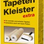 Extra Tapeten Kleister Super-Sparpack 500g: Packung Tapetenkleister für normale und schwere Tapeten.