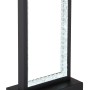 Schwarze Globo LED-Tischleuchte Samega mit Touchdimmer, ideal als Deko-Leuchte.