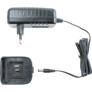 Ladegerät für LUX Akkuschrauber ABS-20Li, Netzteil und Ladeschale