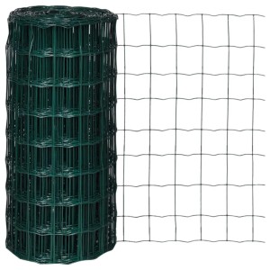 vidaXL Gartenzaun Maschendraht Gitterzaun Schweißgitter 25x0,8m 140578