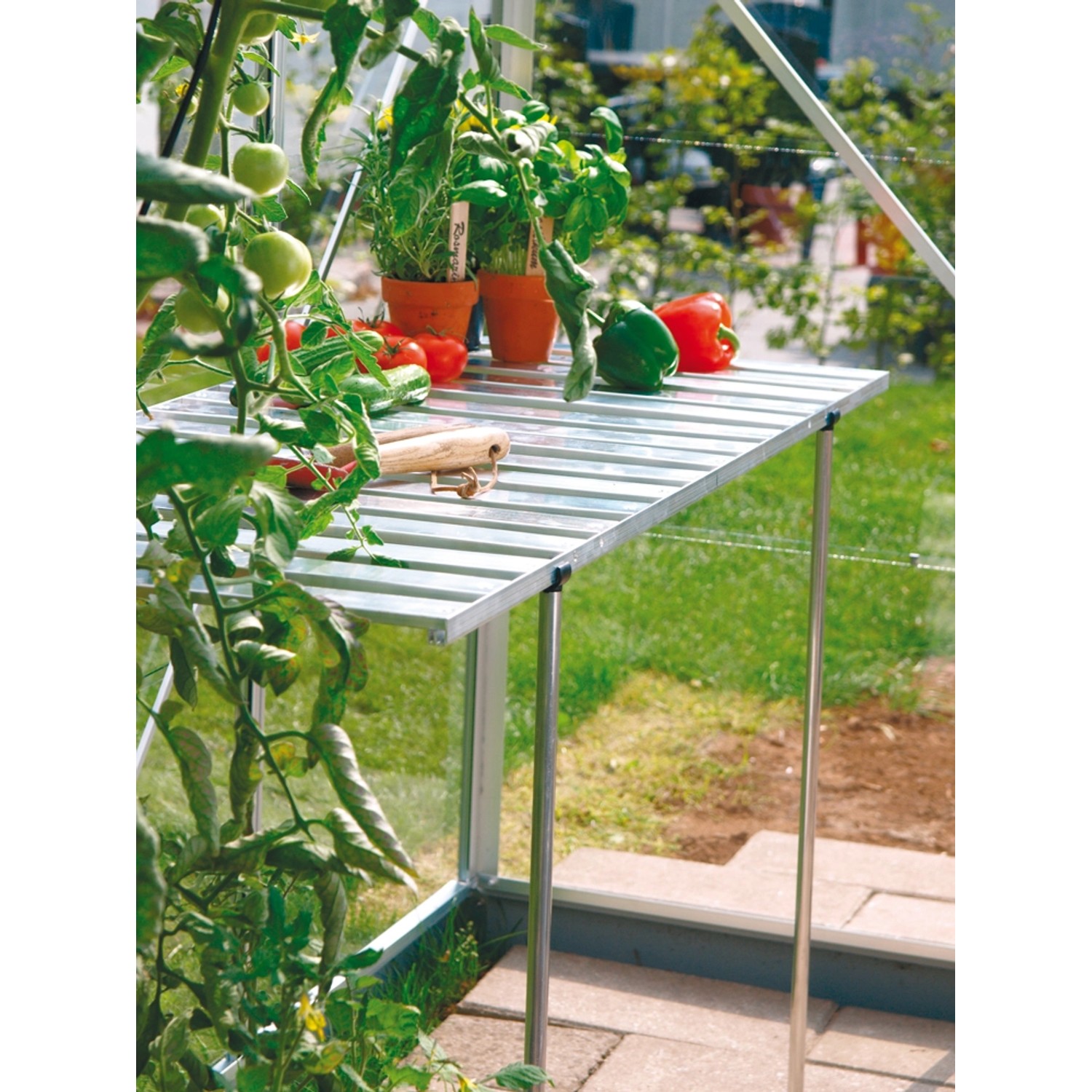 Alutisch 120 cm x 56 cm Alu-Blank abklappbar günstig online kaufen