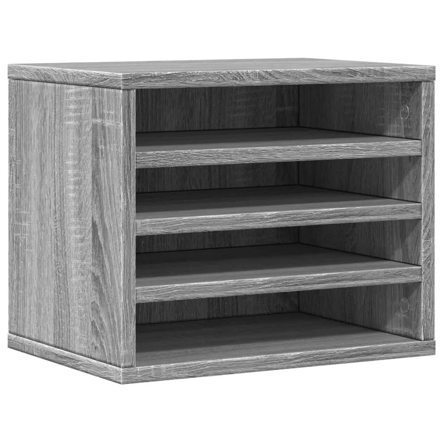 vidaXL Schreibtisch-Organizer Grau Sonoma 36x26x29,5 cm Holzwerkstoff 848050