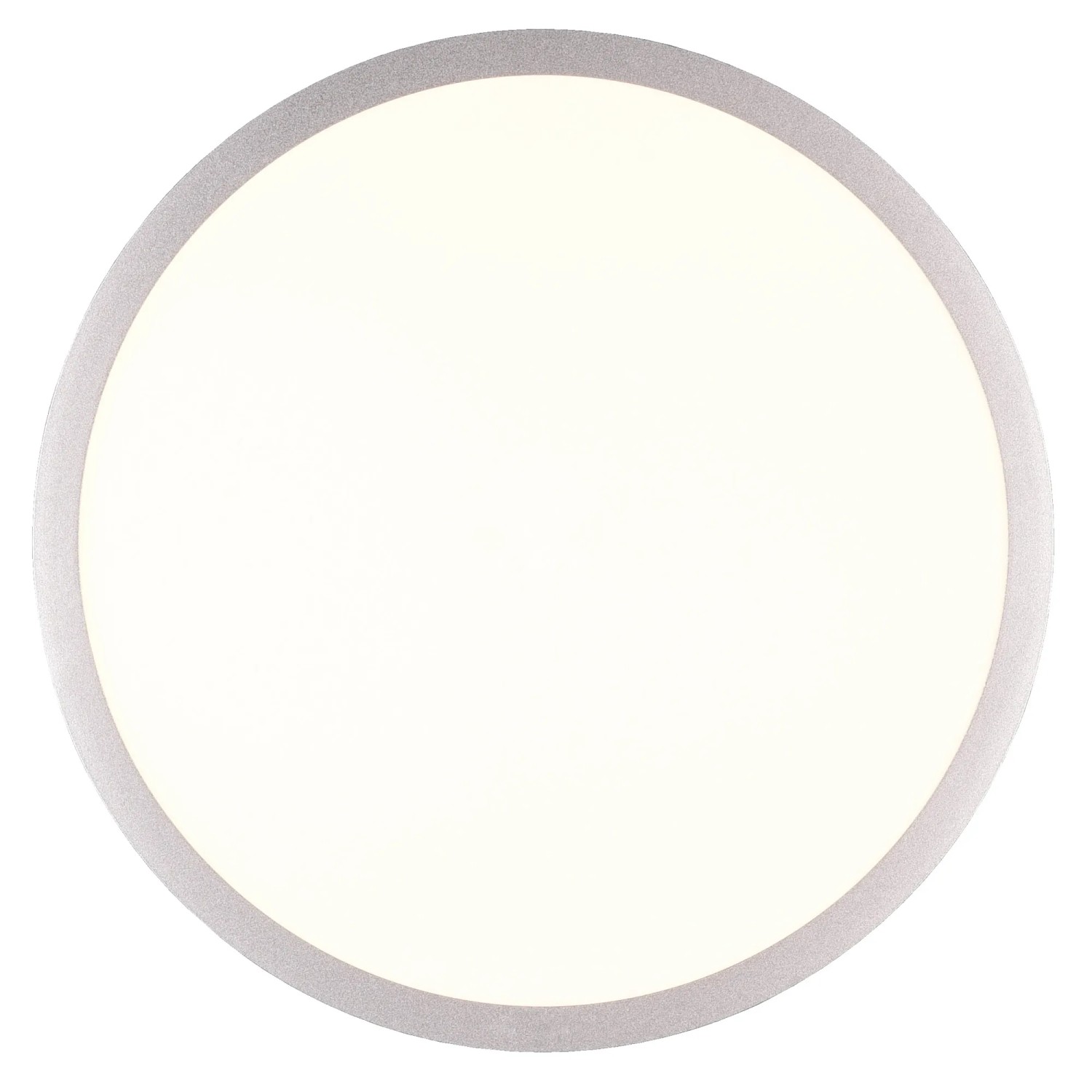 Titanfarbene Trio Deckenlampe Yuma, Ø 40 cm, mit LED und Dimmfunktion.