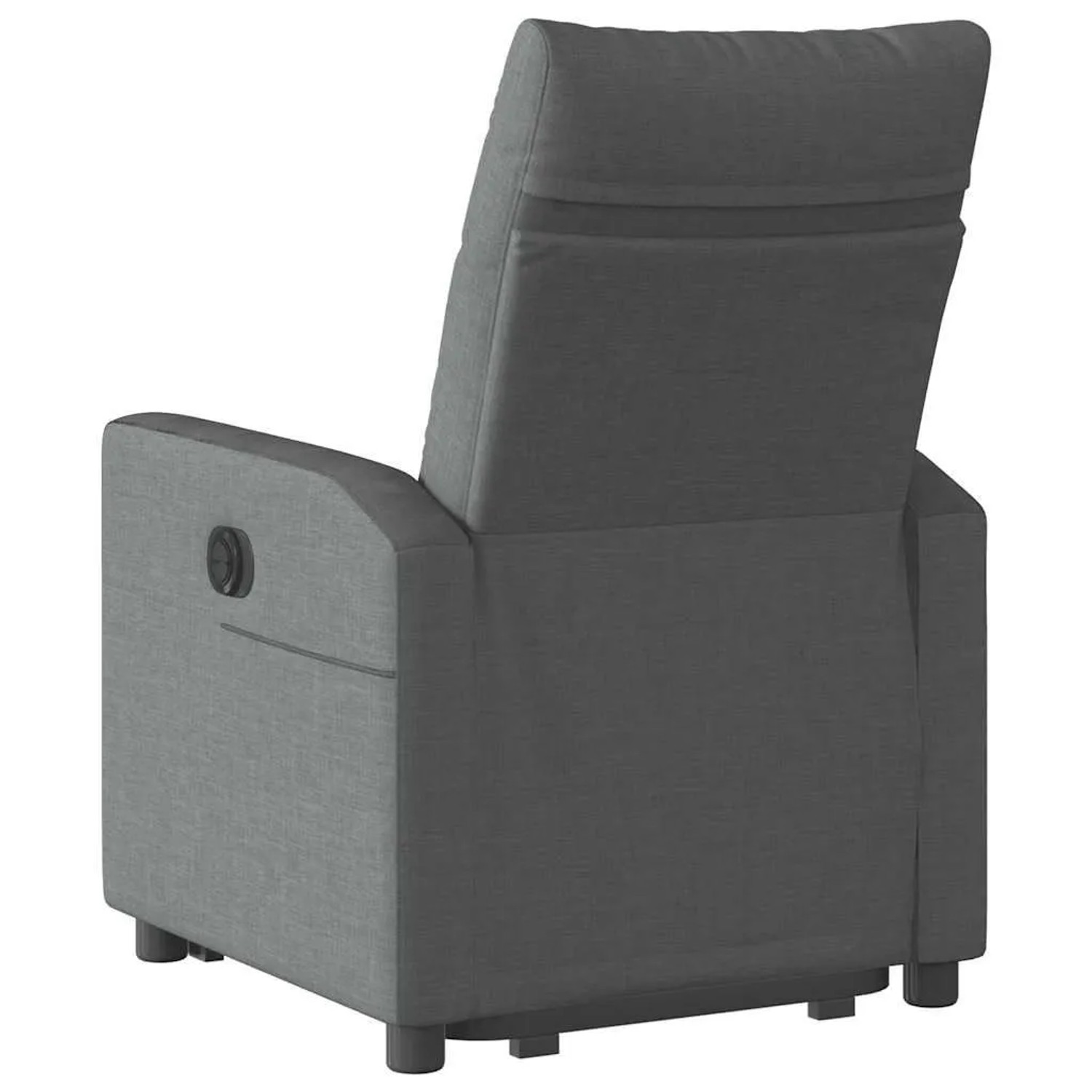 vidaXL Relaxsessel mit Aufstehhilfe Dunkelgrau Stoff 3324053_6