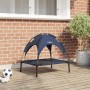 vidaXL Hundebett Marineblau 62 x 48 x 61 cm Stahl 42008177_2