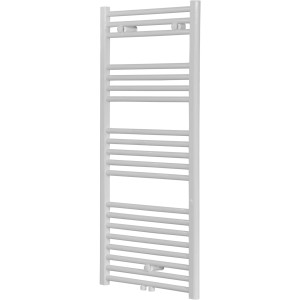 Weißer Sanotechnik Badheizkörper Bari, 1188x600mm, mit Mittelanschluss. Heizkörper für Bad und Wohnraum.