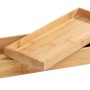 Wenko Bambus Box Terra mit Deckel, 24x10x6cm, zur Aufbewahrung im Bad oder als Organizer.