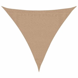 vidaXL Sonnensegel 160 g/m² Taupe 3,6x3,6x3,6 m HDPE 311418
