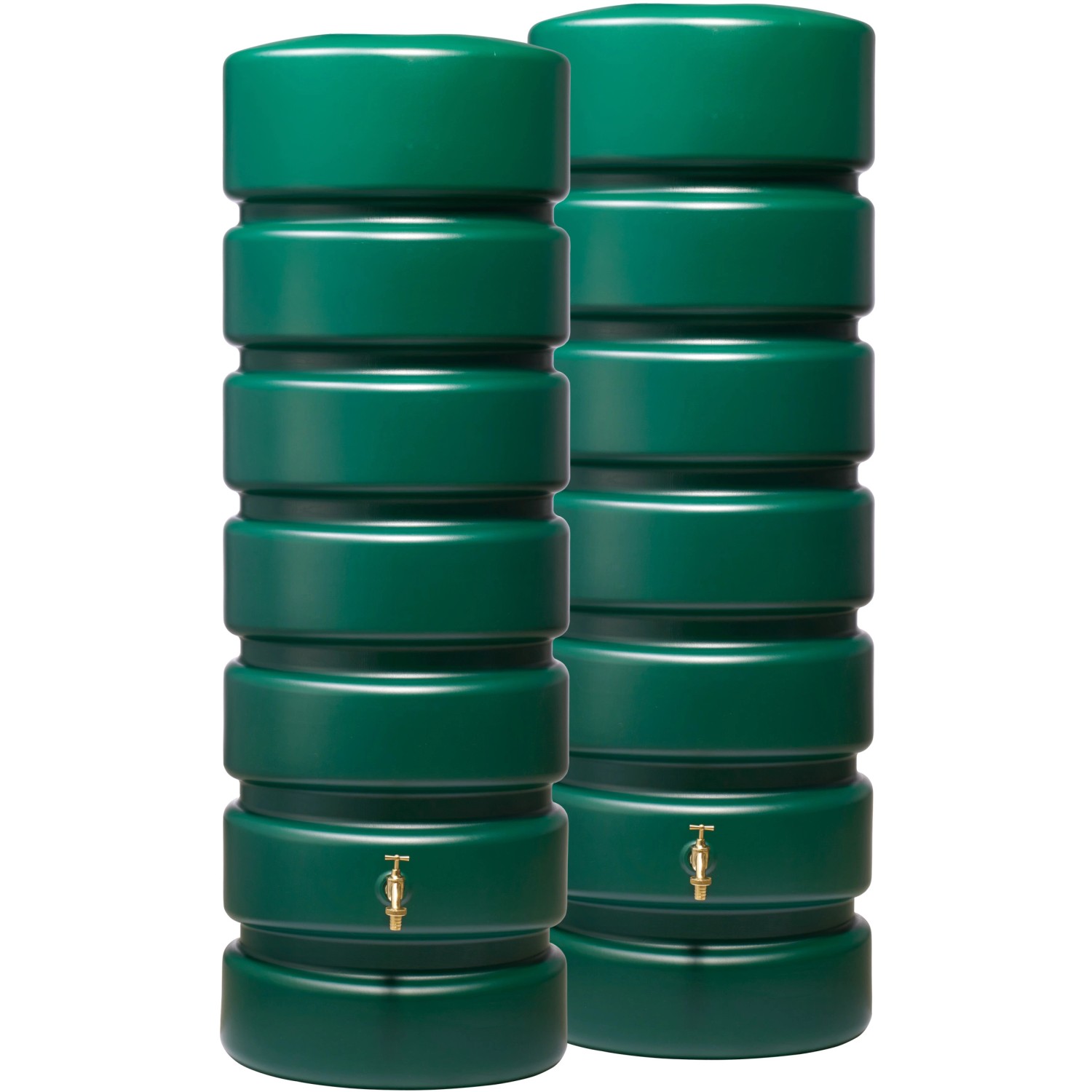 Garantia Zisterne Gartentank-Set Classico 1.300 l Dunkelgrün