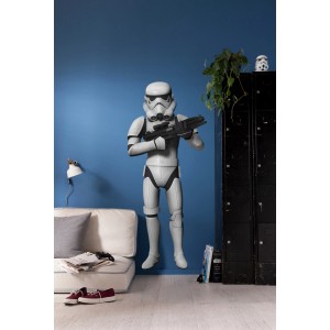 Deco-Sticker Star Wars Stormtrooper (100x70 cm) als Wandtattoo im Kinderzimmer.
