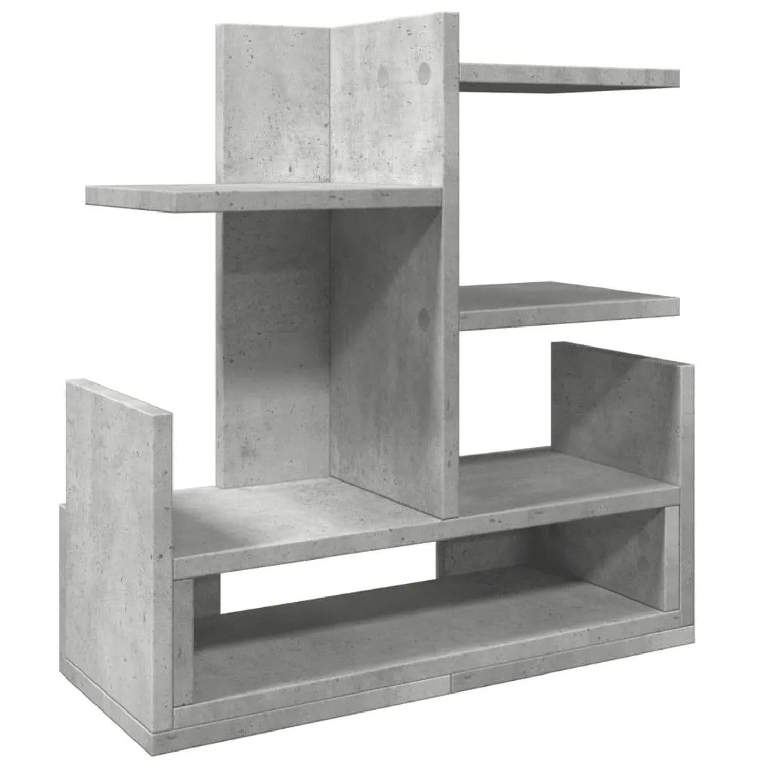 vidaXL Schreibtisch-Organizer Betongrau 49x20x52,5 cm Holzwerkstoff 848076