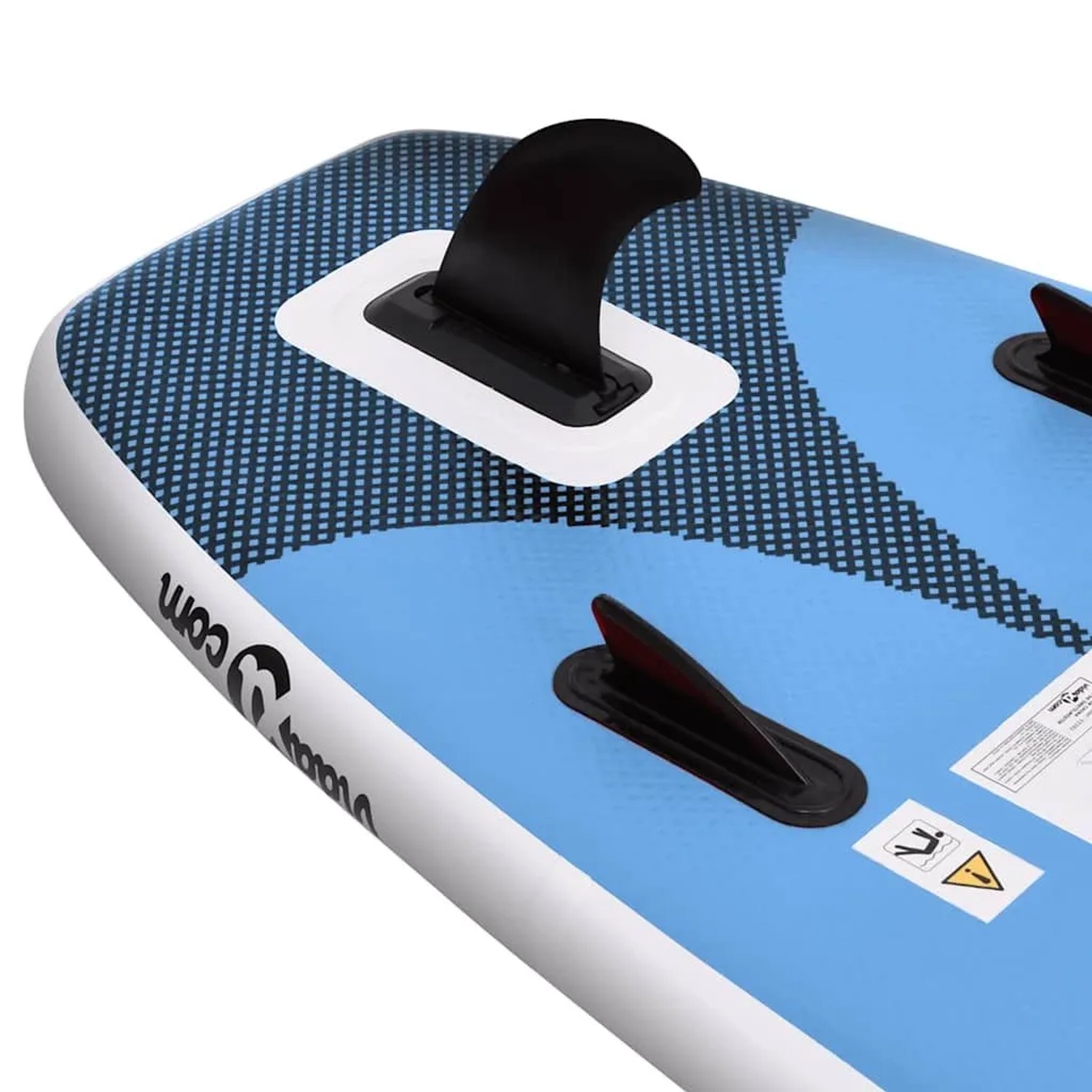 vidaXL SUP-Board-Set Aufblasbar Marineblau 330x76x10 cm 93385_6