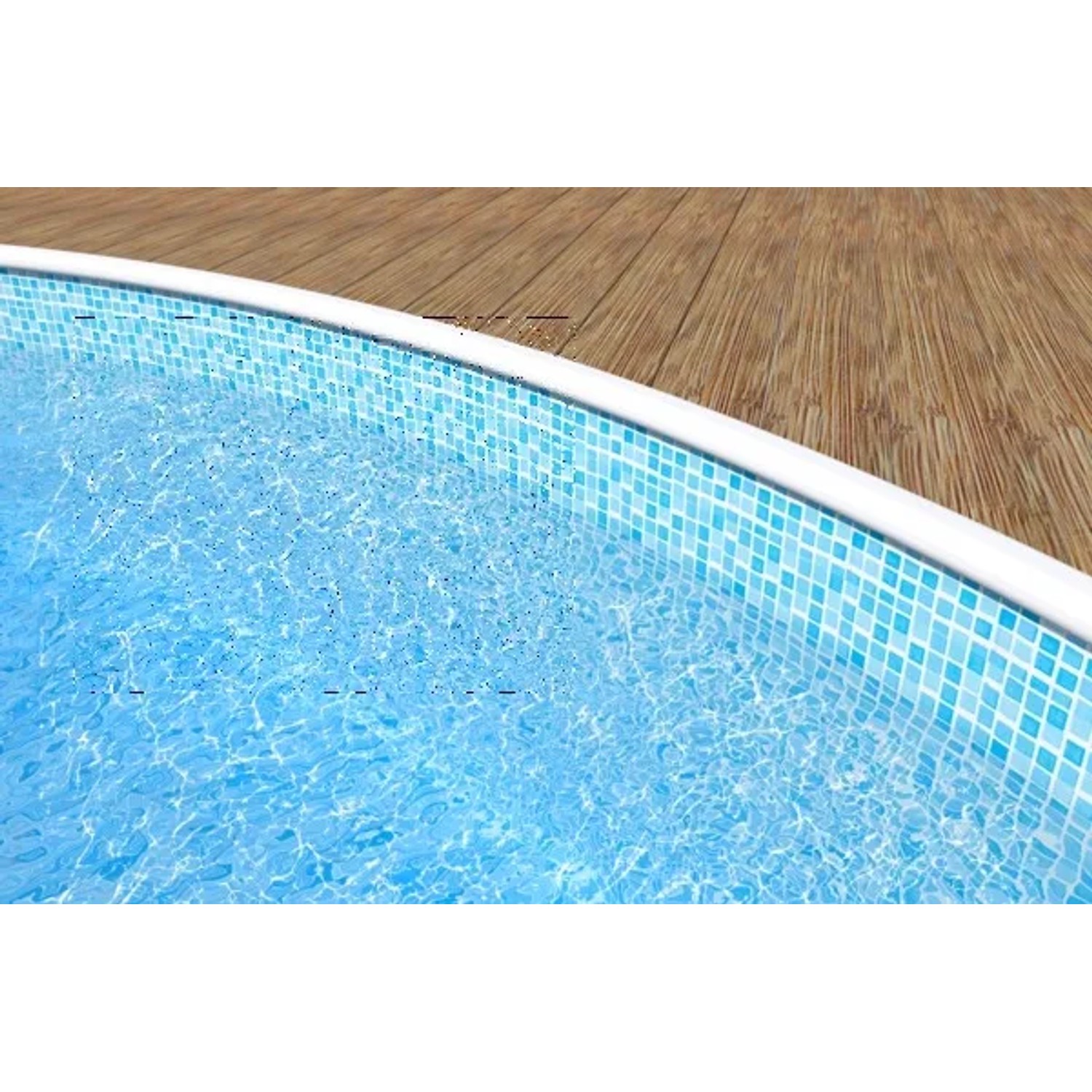 Mountfield Poolfolie Oval 7,3 x 3,7 x 1,2 m Mosaik Folie
