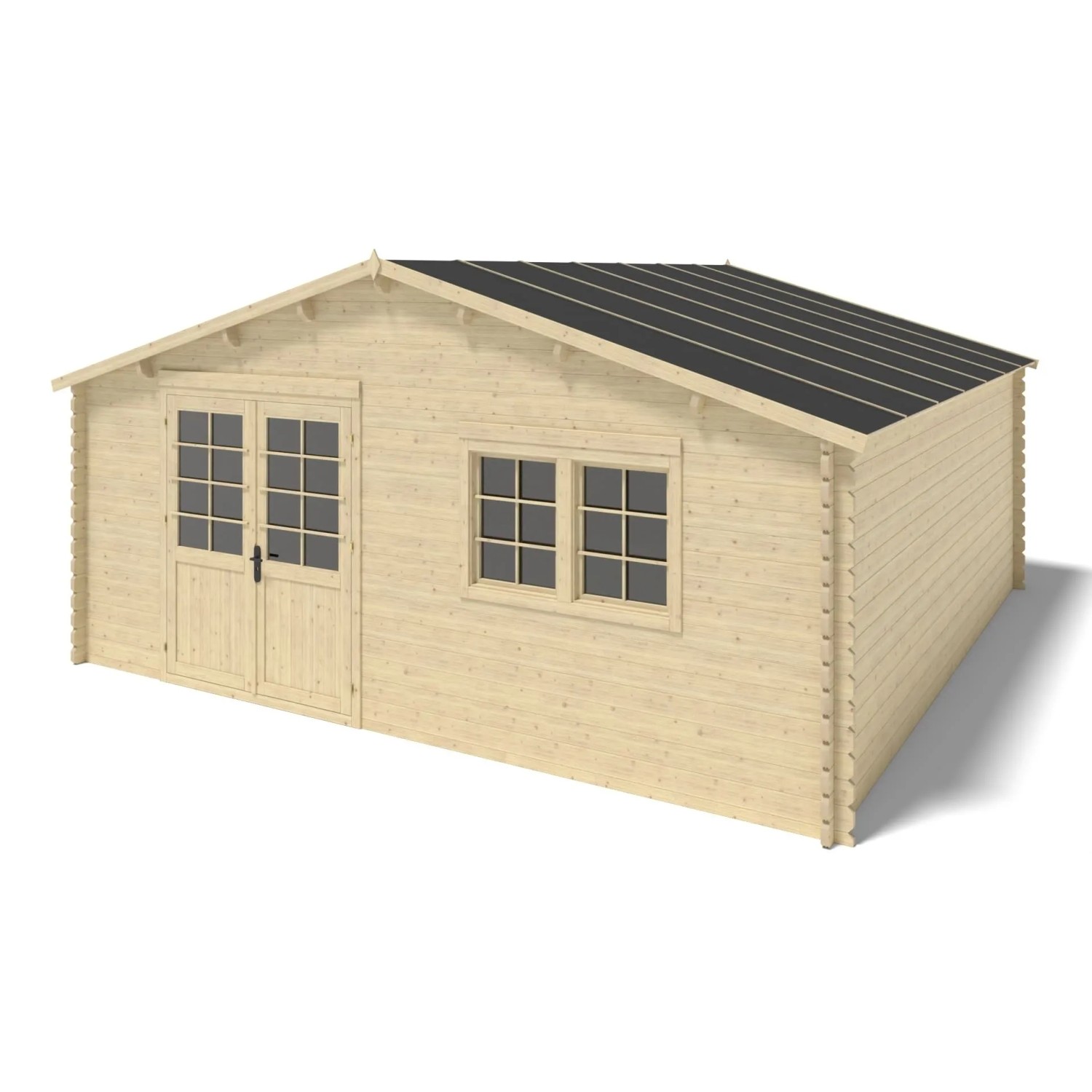Altanka Gartenhaus   Gerätehaus 36 m2   6x6 m   40 mm   DOM749 günstig online kaufen