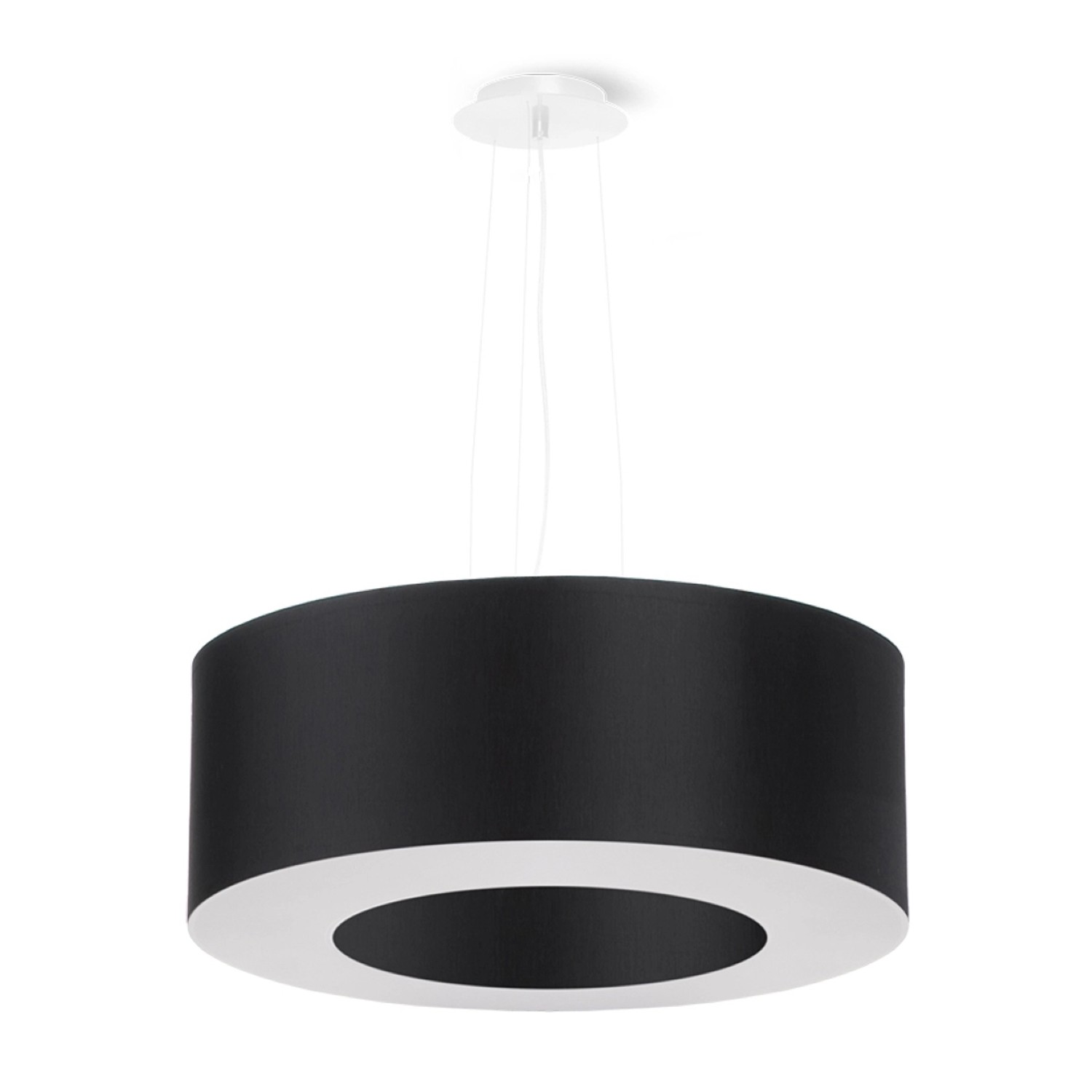 Sollux Lighting Kronleuchter Saturno50 Schwarz günstig online kaufen