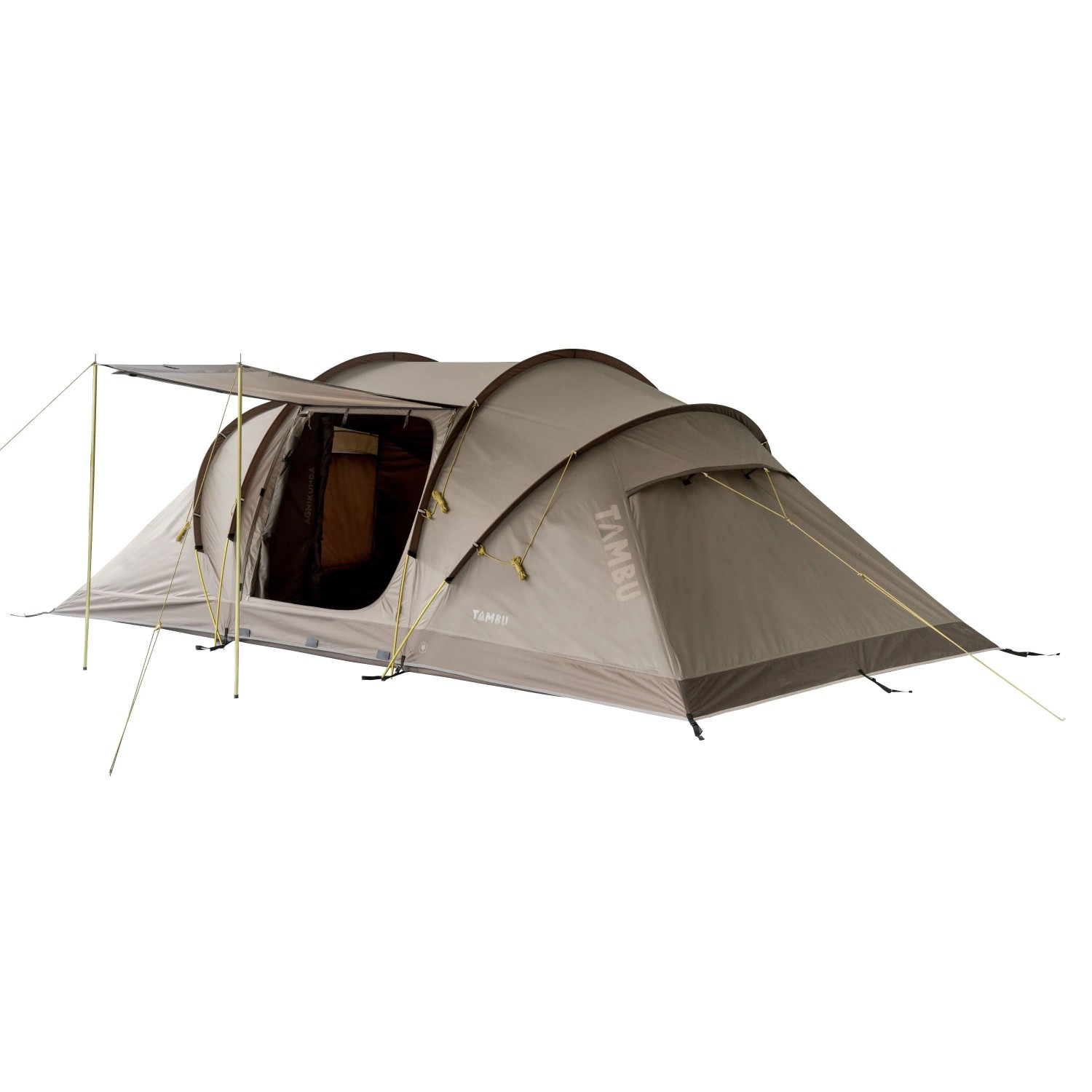 TAMBU Trekkingzelt AGNIKUNDA für 4 Personen 430 x 220 x 140 cm 3.000 mm Wassersäule