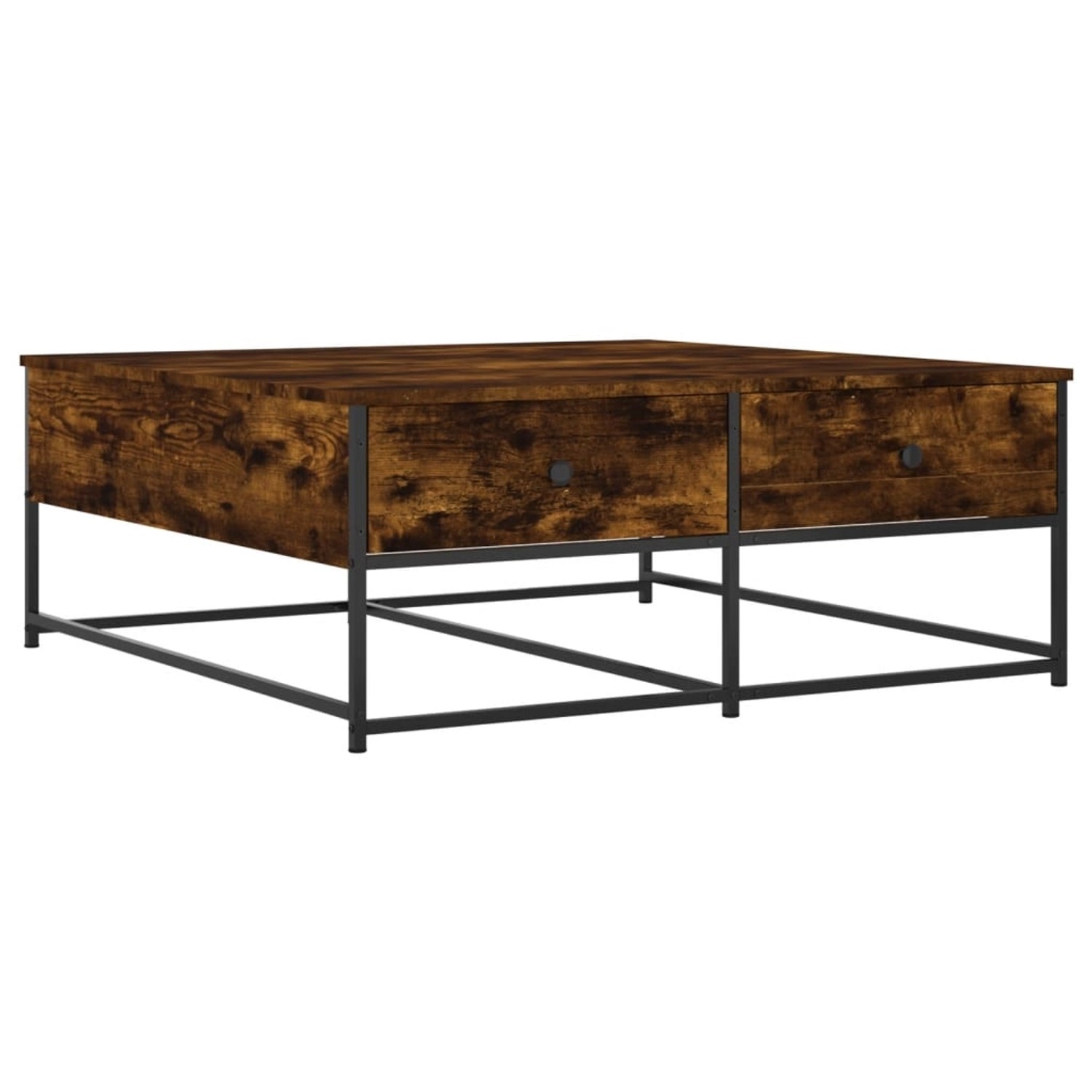 vidaXL Couchtisch Räuchereiche 100x99x40 cm Holzwerkstoff 835296 günstig online kaufen