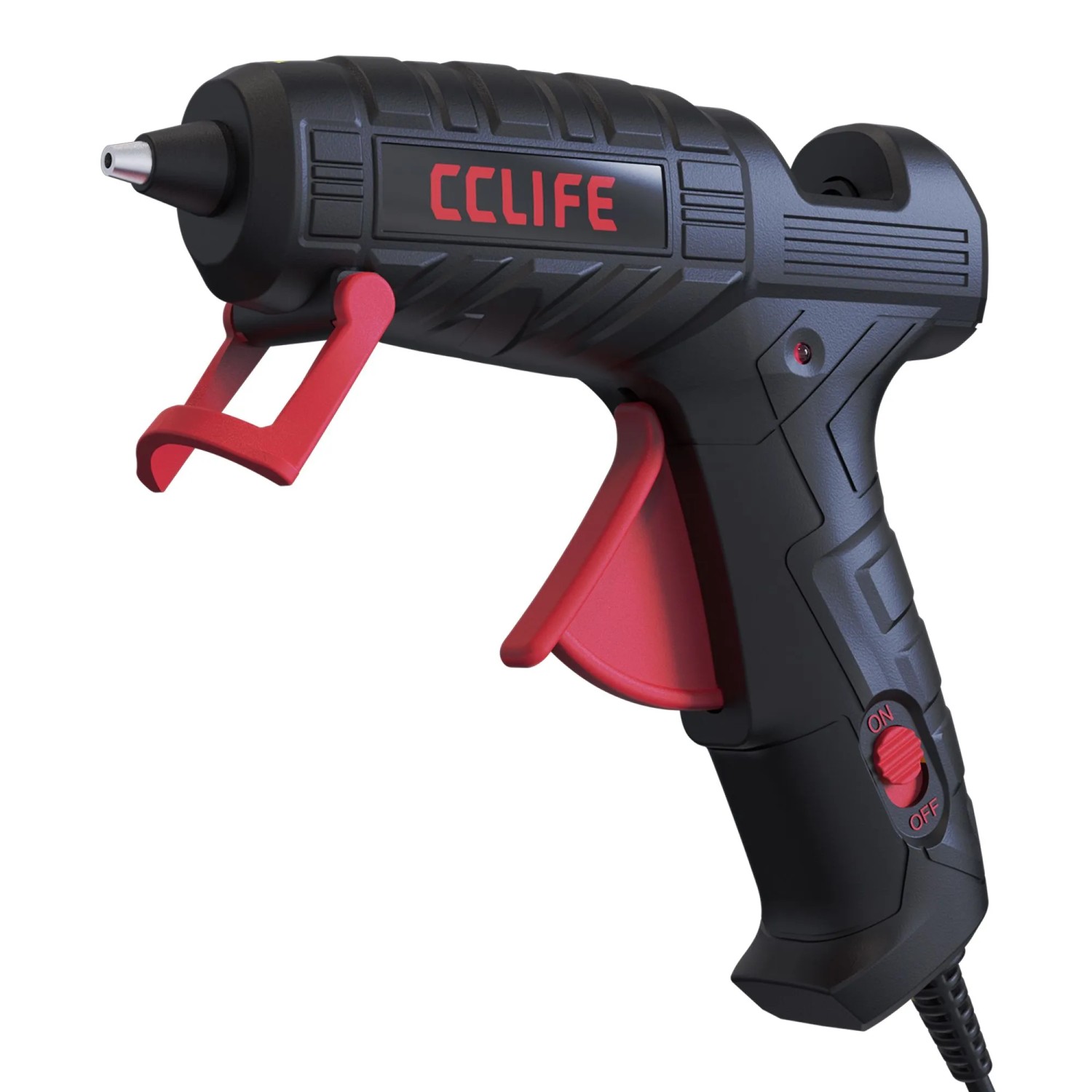 CCLIFE Heißklebepistole 20W mit 30 Klebestiften Und Tropfstopp