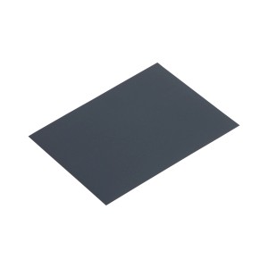 Graues LUX Nass-Schleifpapier K600, Schleifmittel für feine Oberflächenbearbeitung.