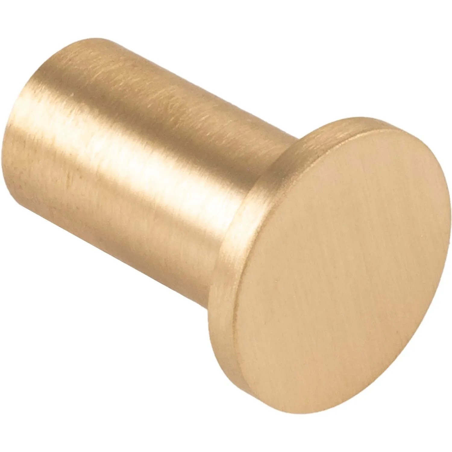 Technik Team Mantelhaken Erato Ø 22 mm Tiefe 29 mm Messing Matt