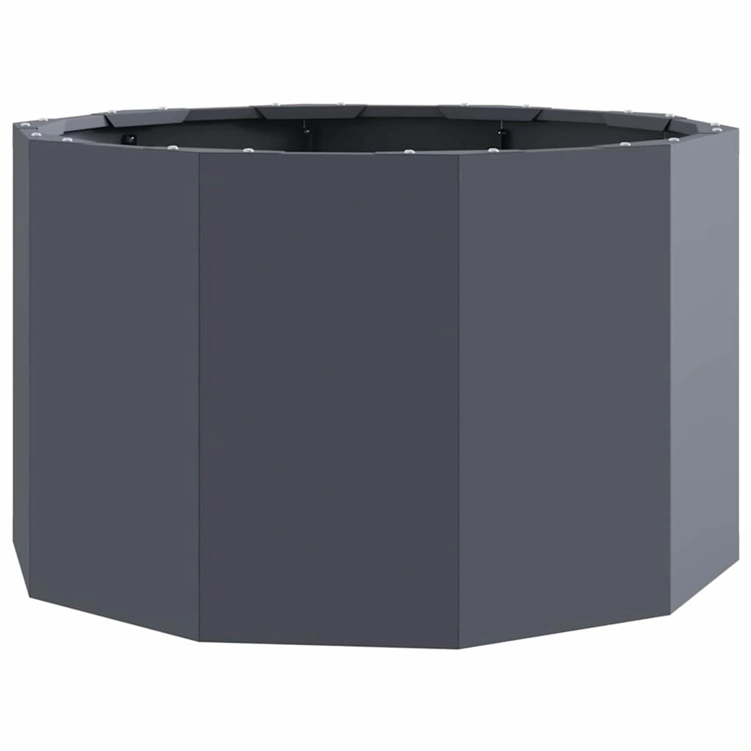 vidaXL Pflanzkübel Anthrazit 60 x 60 x 35 cm Stahl 883740 günstig online kaufen