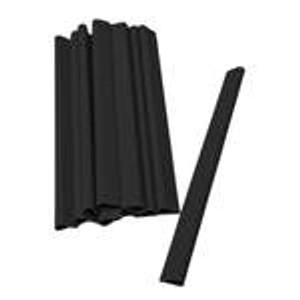 zaunzu Klemmschienen, 20er-Pack, schwarz, für Zaunblenden und Windschutz.