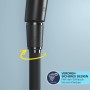 Detailaufnahme: Grohe Vitalio Start 250 Duschsystem, TwistStop gegen Schlauchverdrehung.