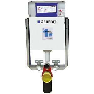 Kombiset Fix Unterputzelement für Wand-WC mit Geberit Spülkasten.