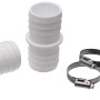 Summer Fun Schlauchverbinder Set, 2 Stück, für 38 mm Schläuche, inkl. 4 Schlauchklemmen.