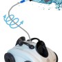 Interline Poolroboter King Crab 5210, automatischer Schwimmbadreiniger mit Kabel und Filter.