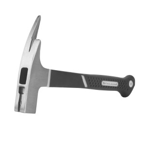 STAHLWERK Latthammer mit Carbon-Stahl Kopf und TPR Griff. Zimmermannshammer für Handwerk und DIY.