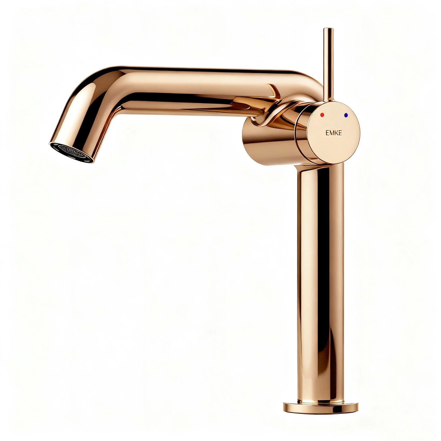 Emke Wasserhahn Bad 222 x 200 x 76 mm Rosengold Wasserhahn Waschtischarmatu günstig online kaufen