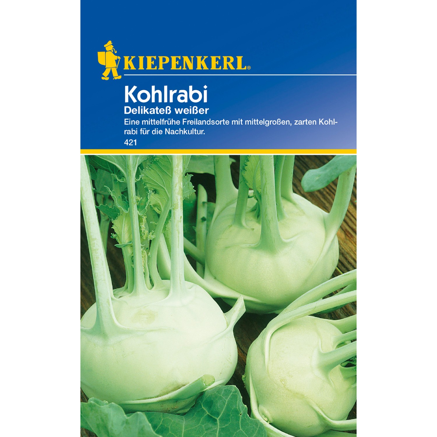 Kiepenkerl Kohlrabi Delikateß weißer günstig online kaufen