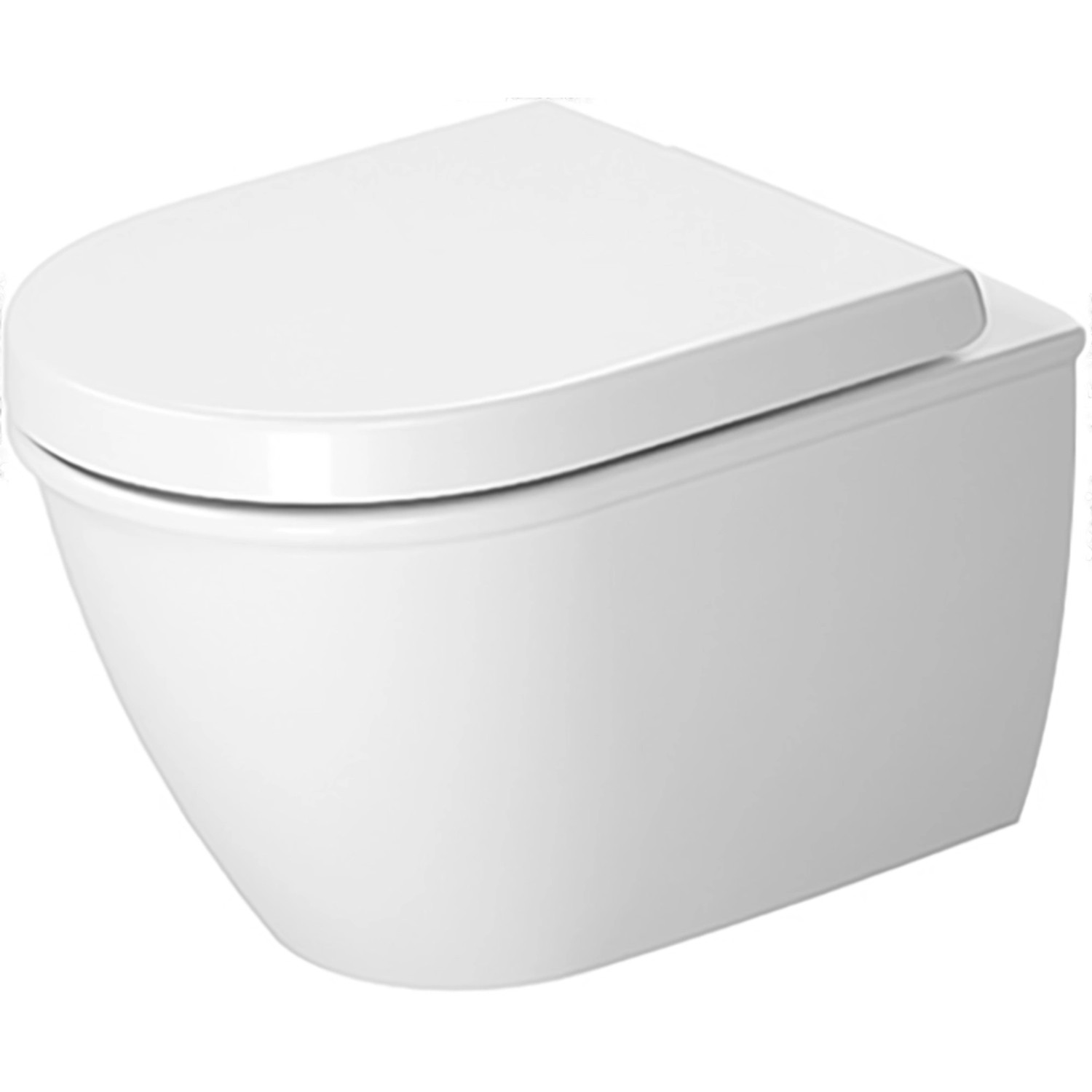 WC Sospeso Duravit Darling New 540mm - Senza Coperchio, Bianco