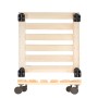 Wagner Multi Roller GH0650 Rolluntersetzer aus Holz mit Kirschblütenmuster und Rollen.