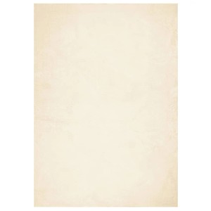 Weicher, waschbarer Kurzflor-Teppich Huarte in Creme, 140x200 cm.