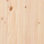 Helle, unbehandelte Kiefernholz-Maserung mit Astlöchern. Material des vidaXL Couchtisches.