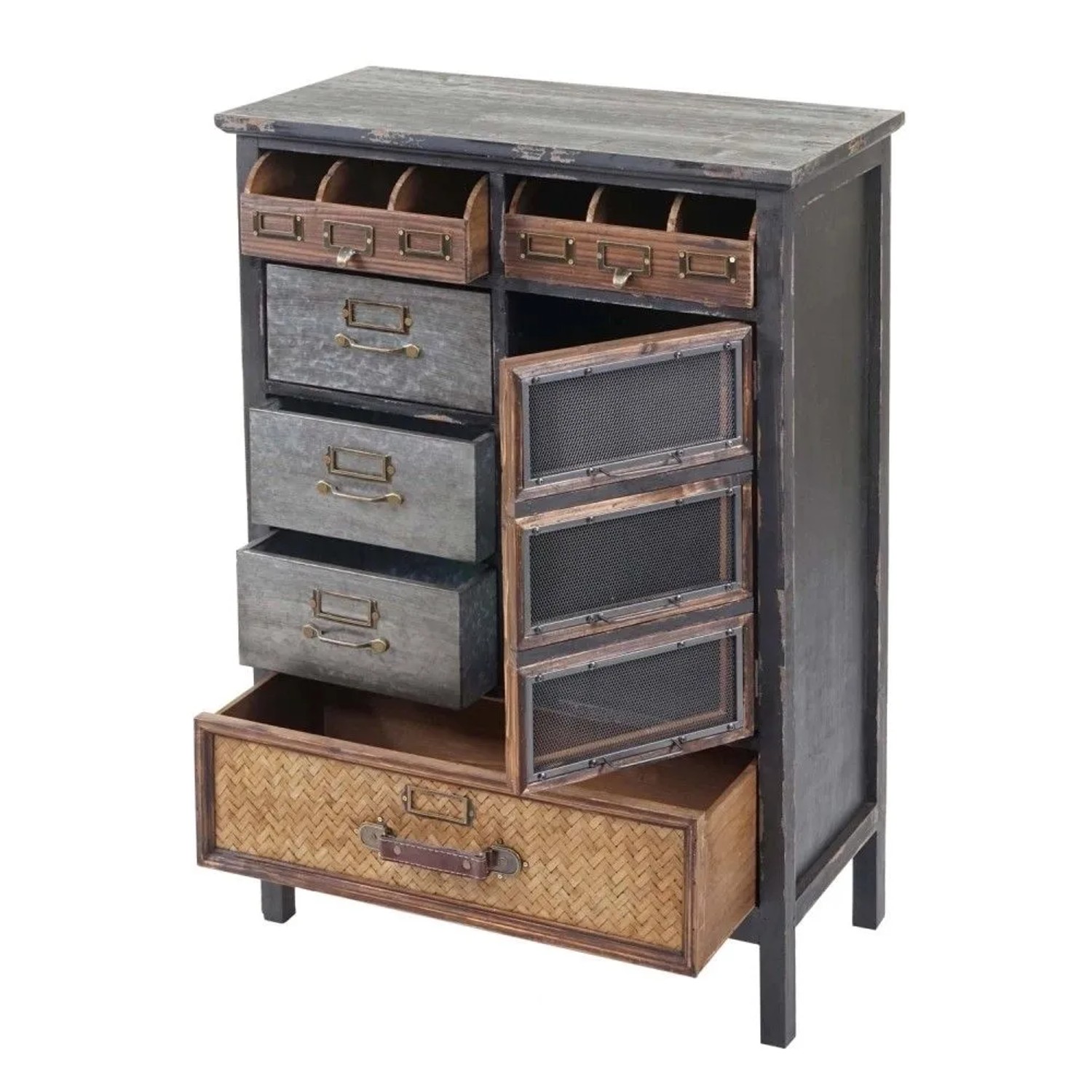MCW Apothekerkommode F34 90x65x32cm