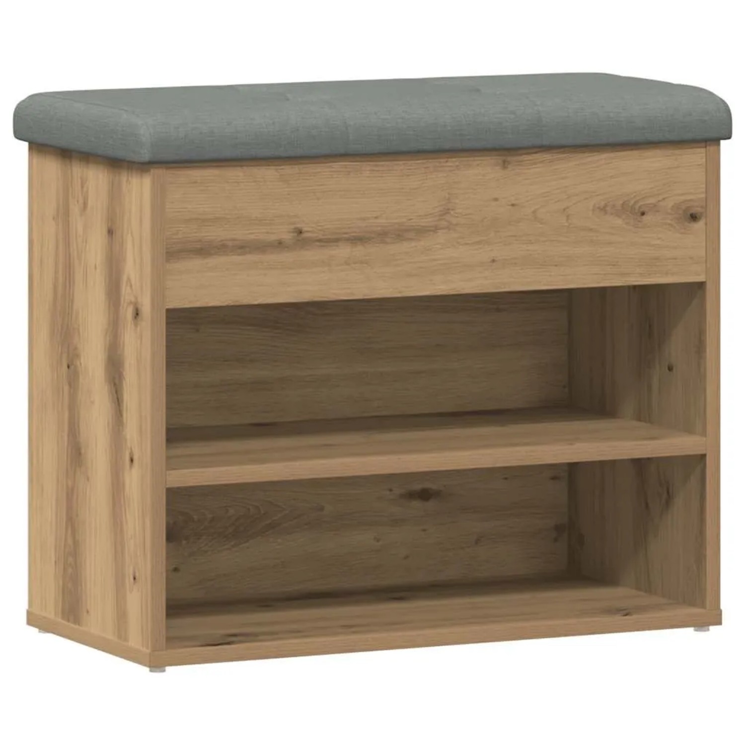 vidaXL Schuhbank Artisan-Eiche 62x32x50 cm Holzwerkstoff 857630