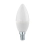 Eglo E14 LED Leuchtmittel in Kerzenform, 7,5 W, warmweiß, für Wohnräume.