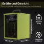 Tronitechnik Heizgerät Heizlüfter Heizung 2000 Watt Tragegriff Stahl Thermosteuerung_7