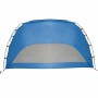 Azurblaues vidaXL Strandzelt aus Polyester, ideal für Camping & Strand.