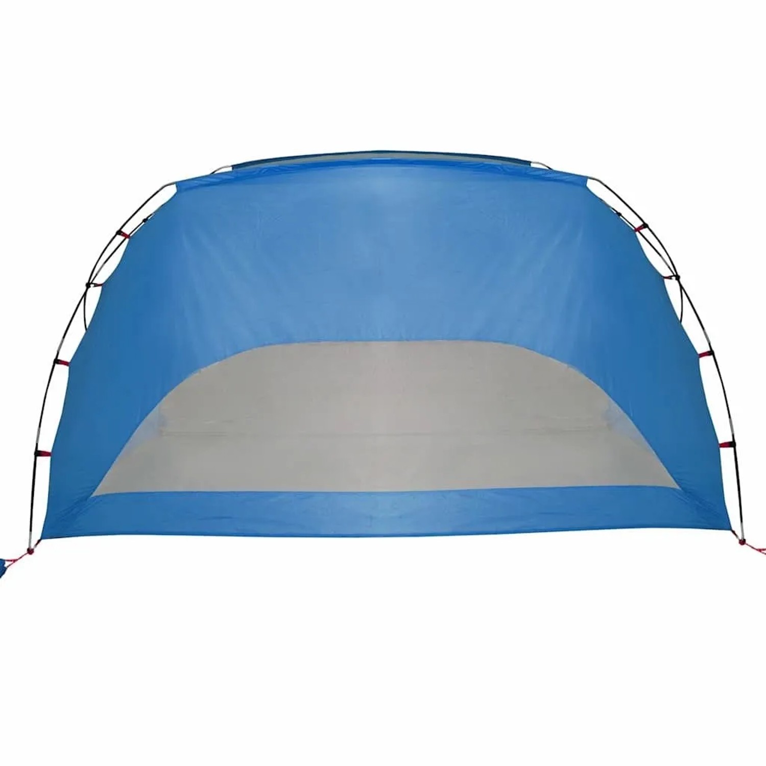 Azurblaues vidaXL Strandzelt aus Polyester, ideal für Camping & Strand.