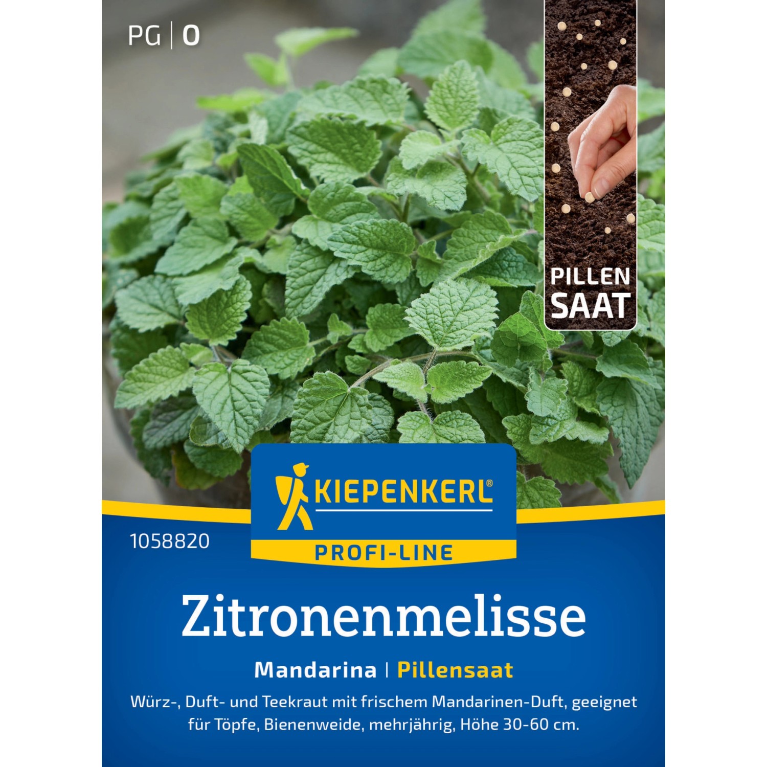 Kiepenkerl Profi-Line Zitronenmelisse Mandarina Pillensaat günstig online kaufen